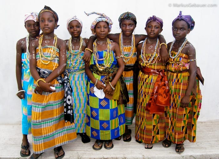 Ghanaian Kente Dresses