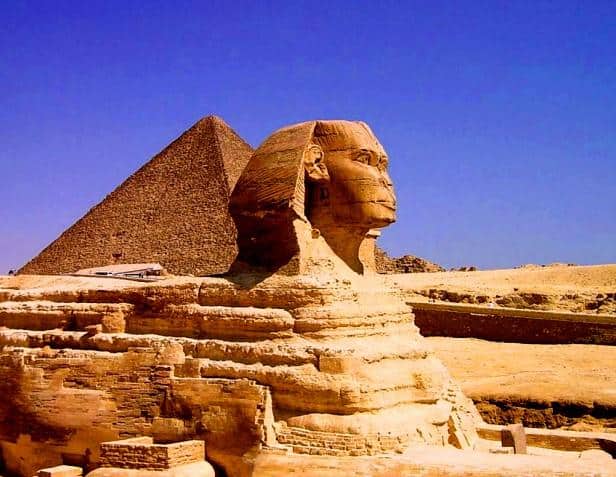 The Giza Pyramids, Egypt