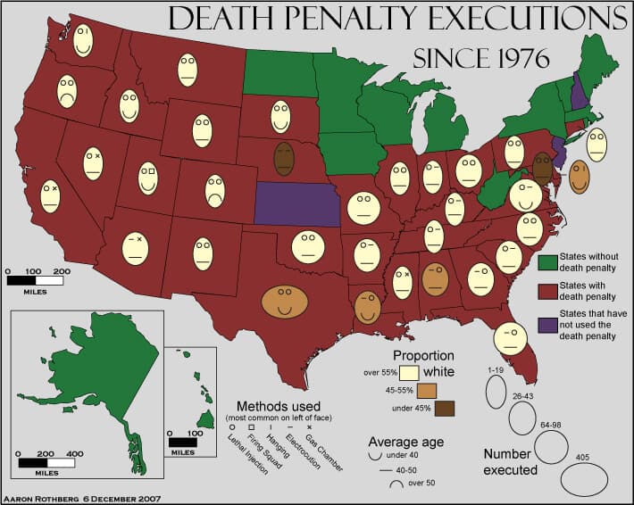 US Death Penalty by state