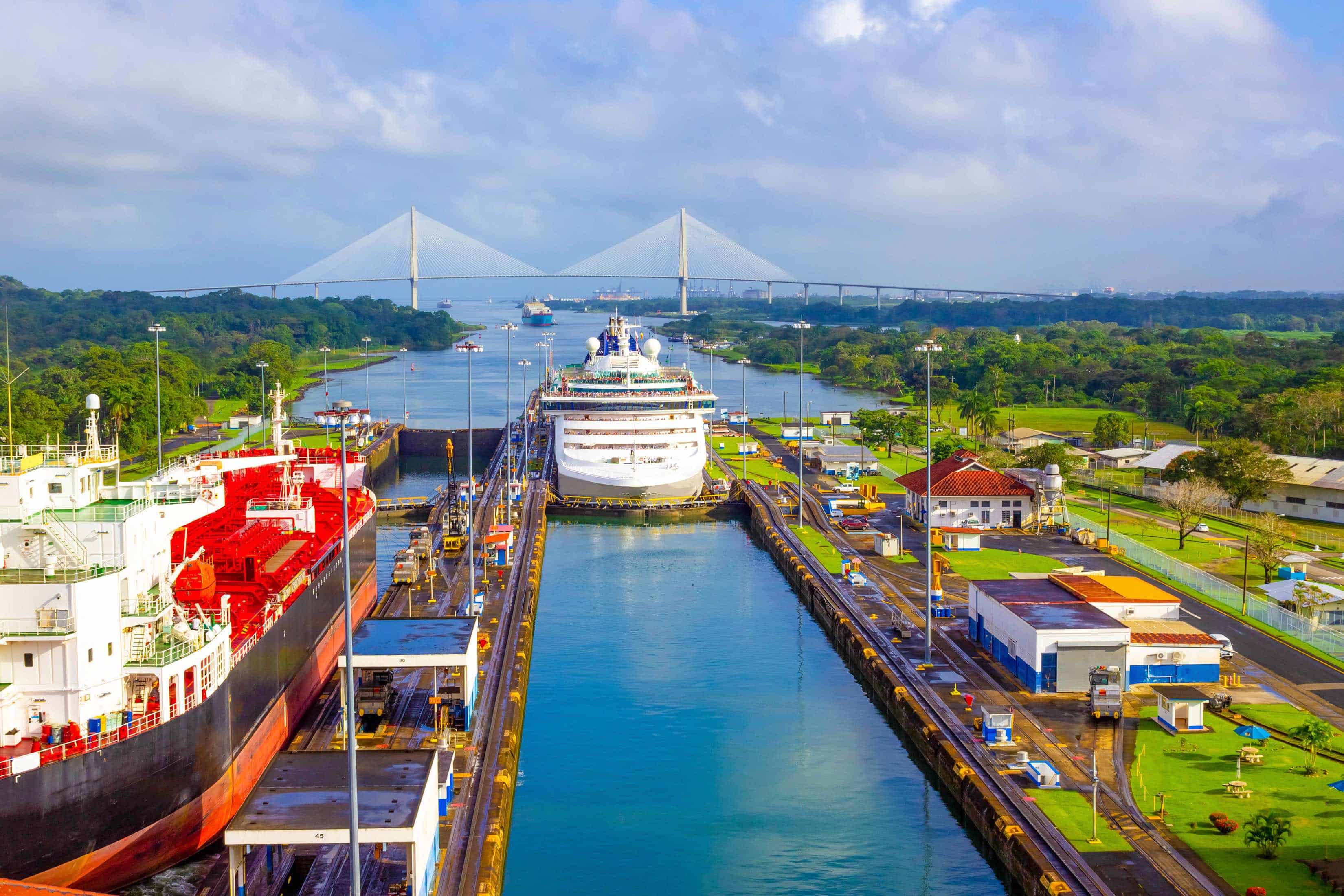 Panama Canal Facts America S Great Trans Continental Passage Facts Net