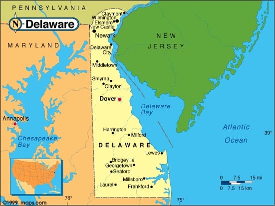 Delaware Map