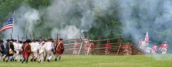 what battle was the site of the first armed conflicts of the revolutionary war