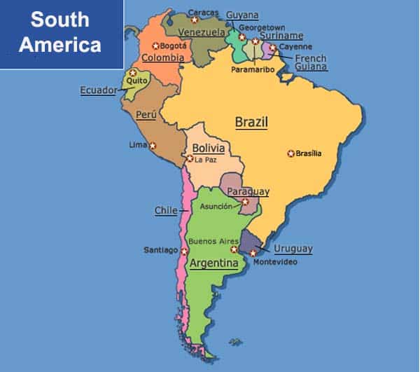 10 South America Facts History Languages Nature More Facts Net