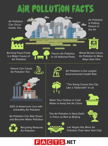 Top 14 Air Pollution Facts - Causes, Effects, Solutions | Facts.net