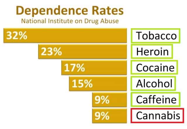 Cannabis Addiction Rate