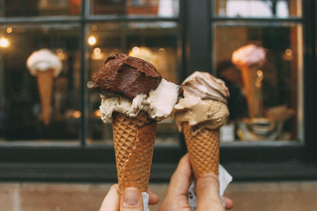 ice cream cones, ice cream facts