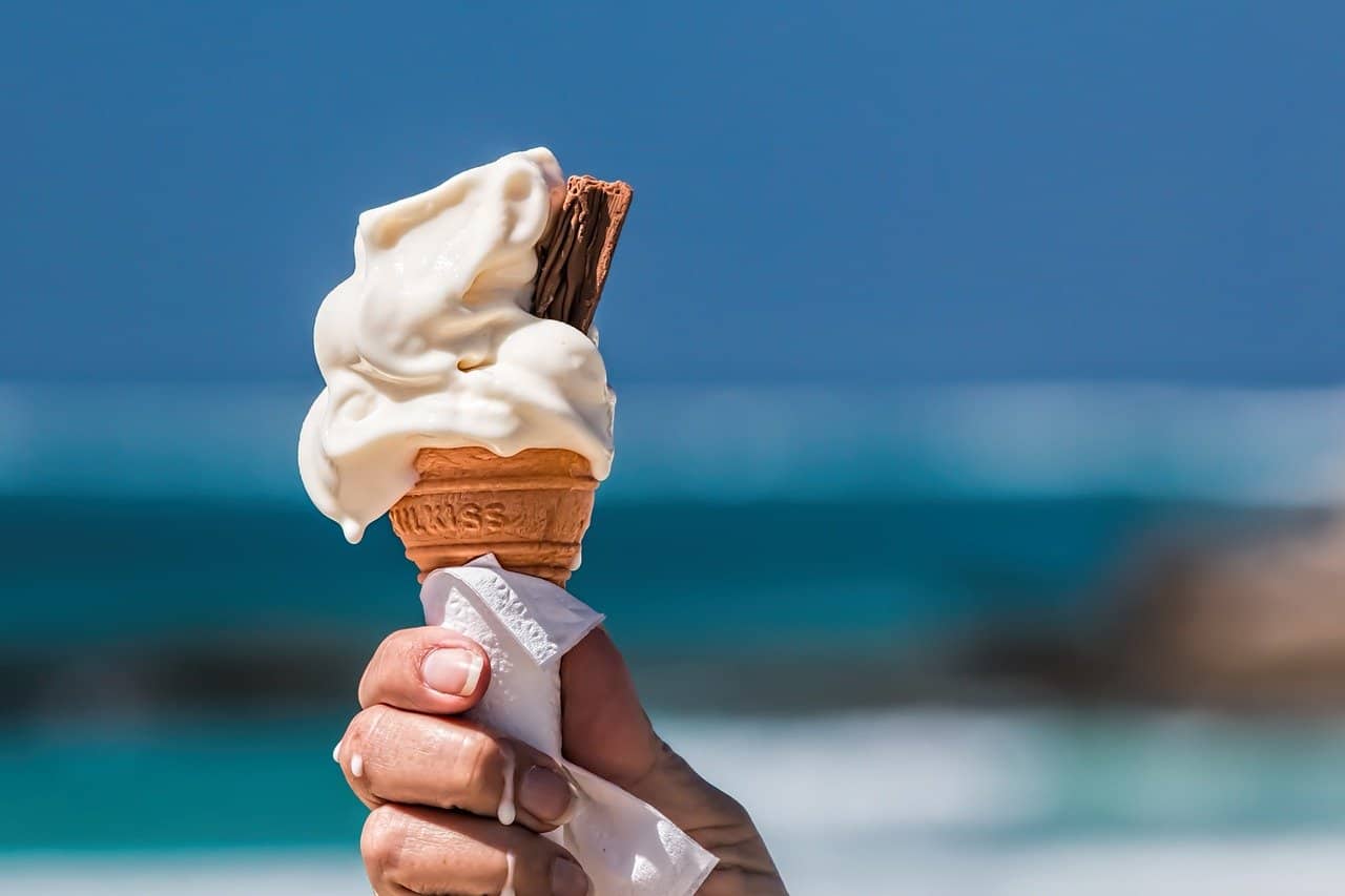 ice cream melting, ice cream facts