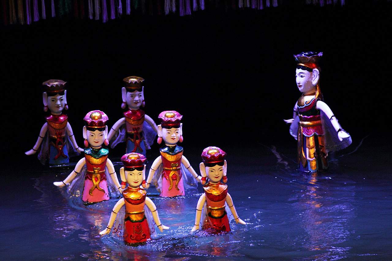 water puppetry history