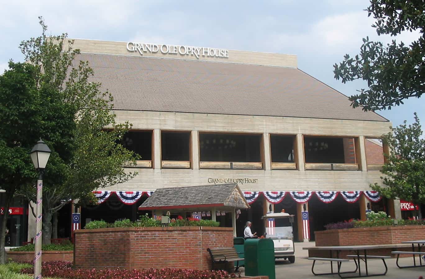 The Grand Ole Opry House, where Elvis first performed on stage, music facts