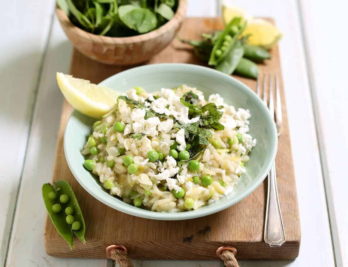 A serving of risotto, like the one Rossini was waiting for when he composed Di Tanti Palpiti.