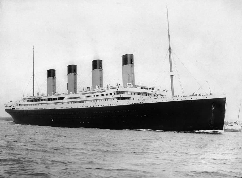 Titanic departing on its fateful journey, titanic facts, historical events facts