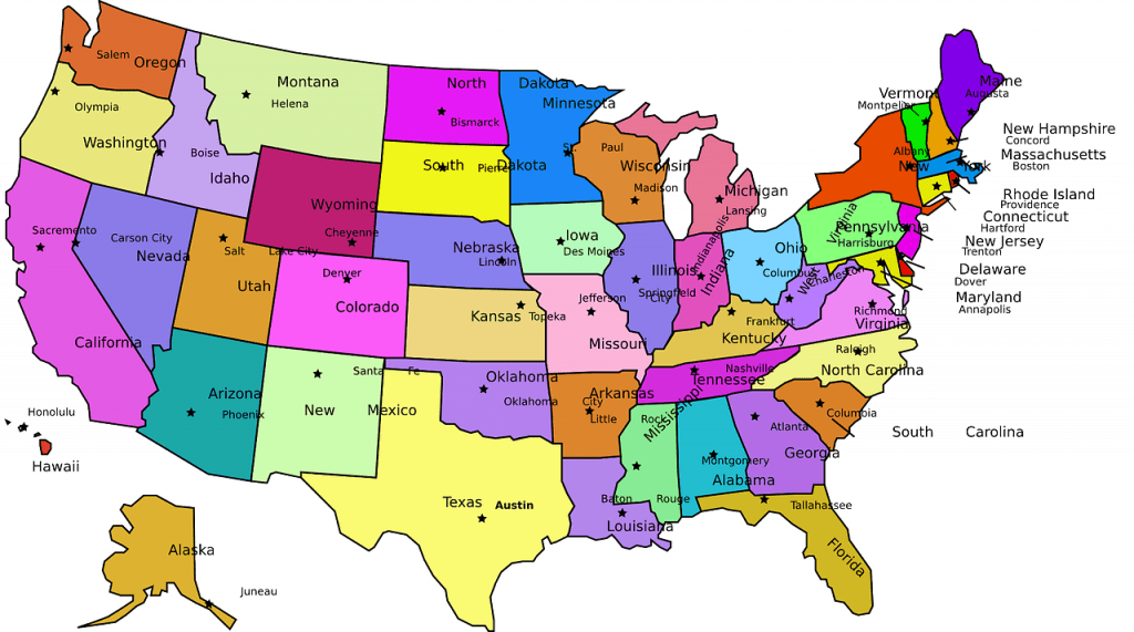 us states map
