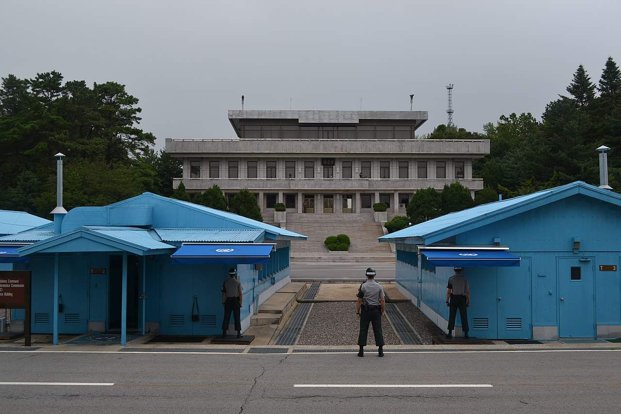Demilitarized Zone between south korea and north korea