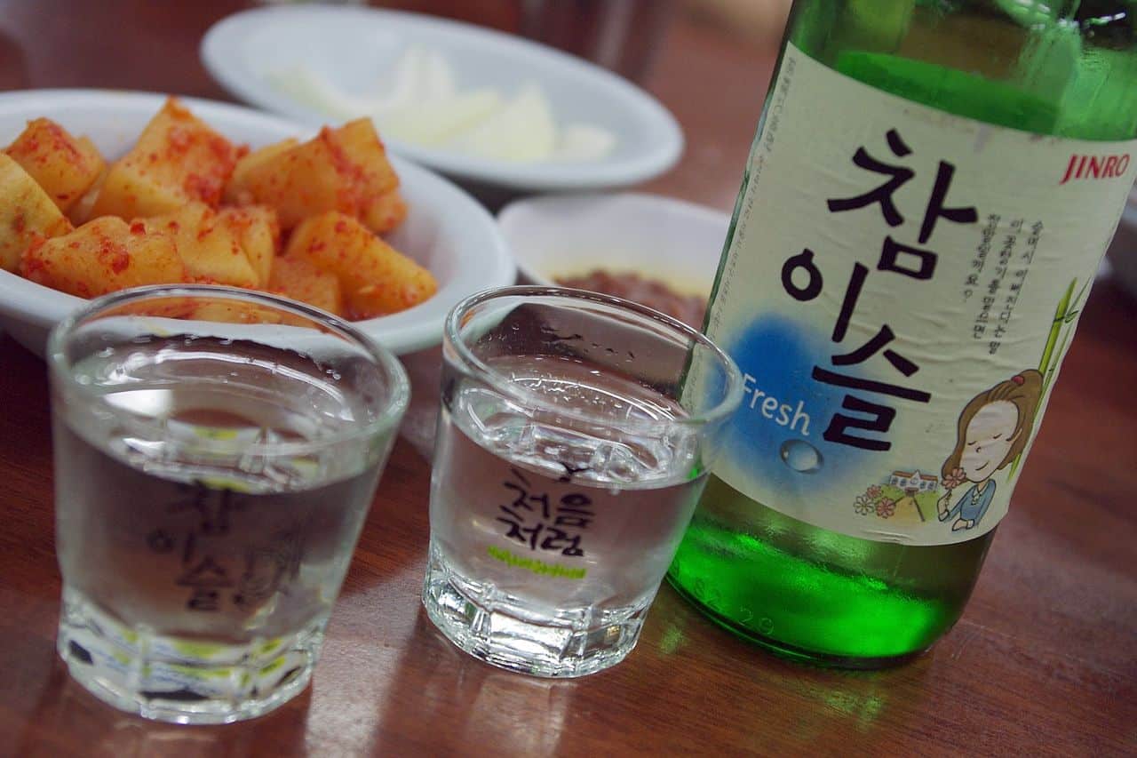 south korea jinro soju