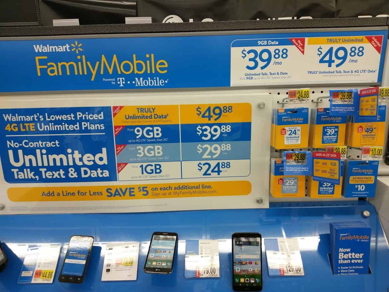 walmart family mobile plans