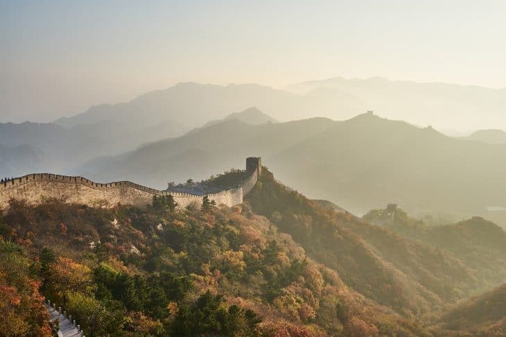 great wall of china facts