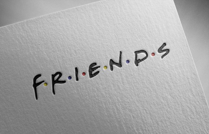 friends logo, friends facts