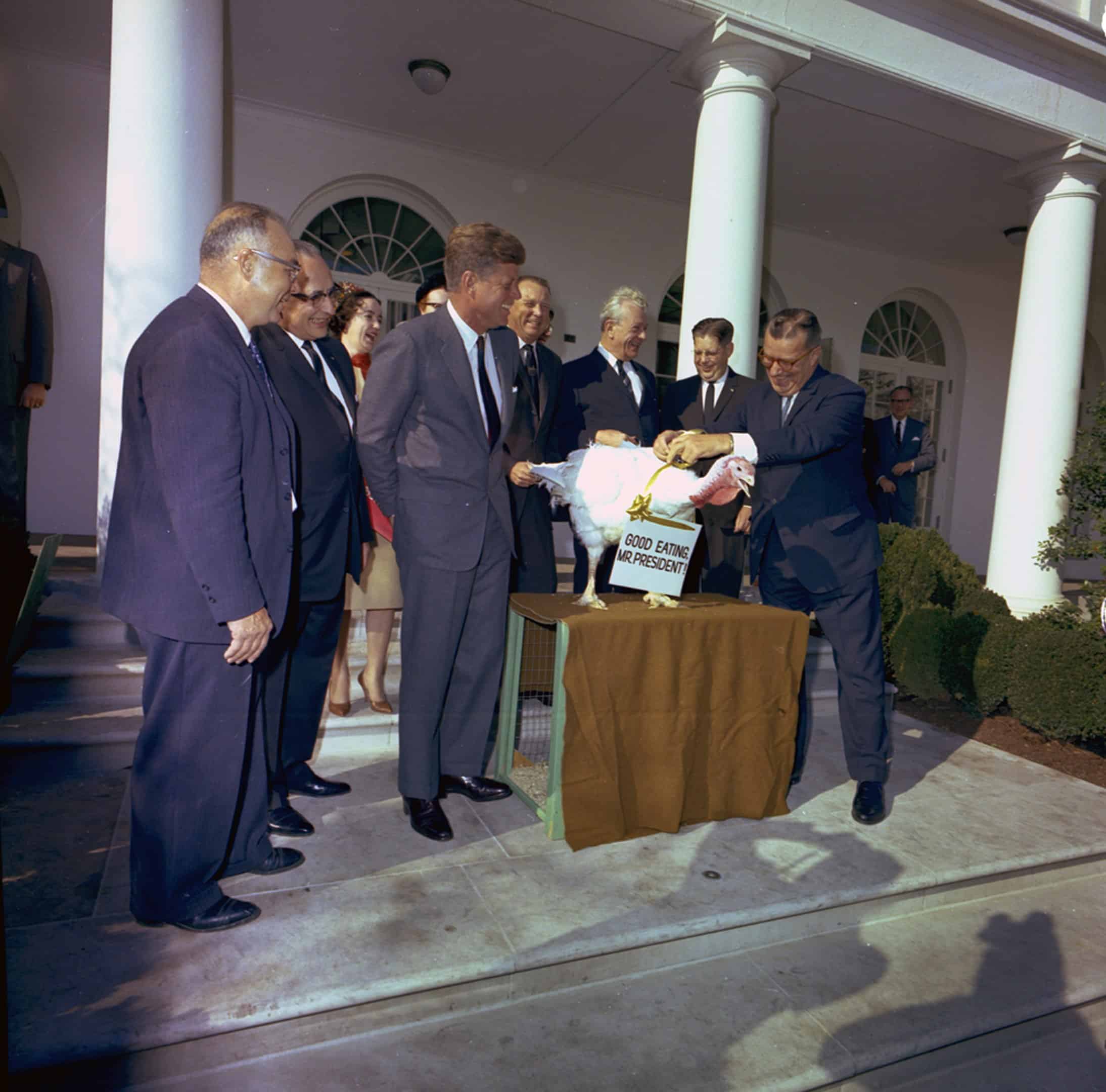 Thanksgiving Facts, Kennedy and the Turkey