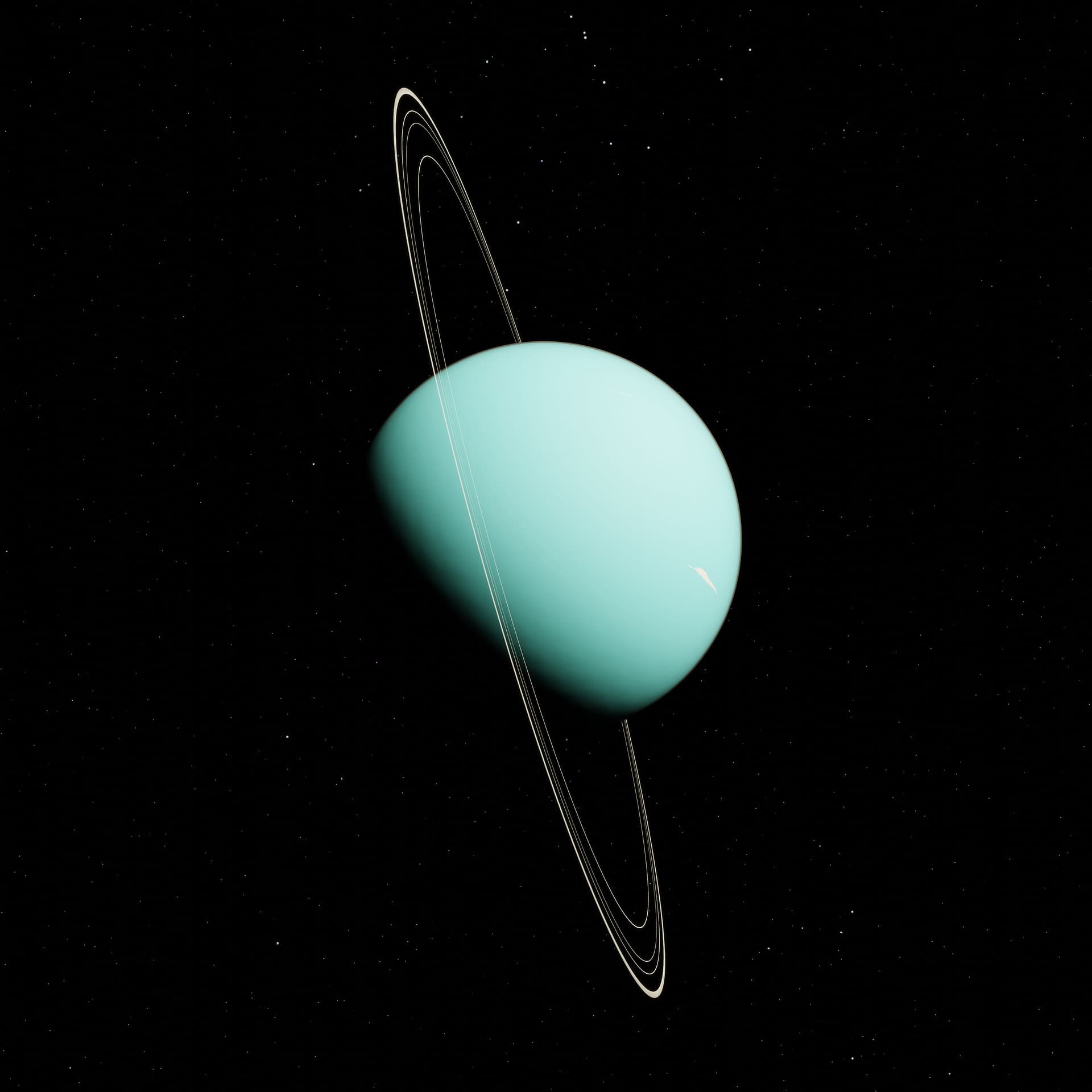 Uranus, Uranus Feiten, Uranus Ringen, Uranus Foto's, Uranus Planeet