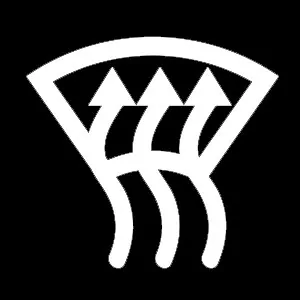 Windshield Defrost Symbol