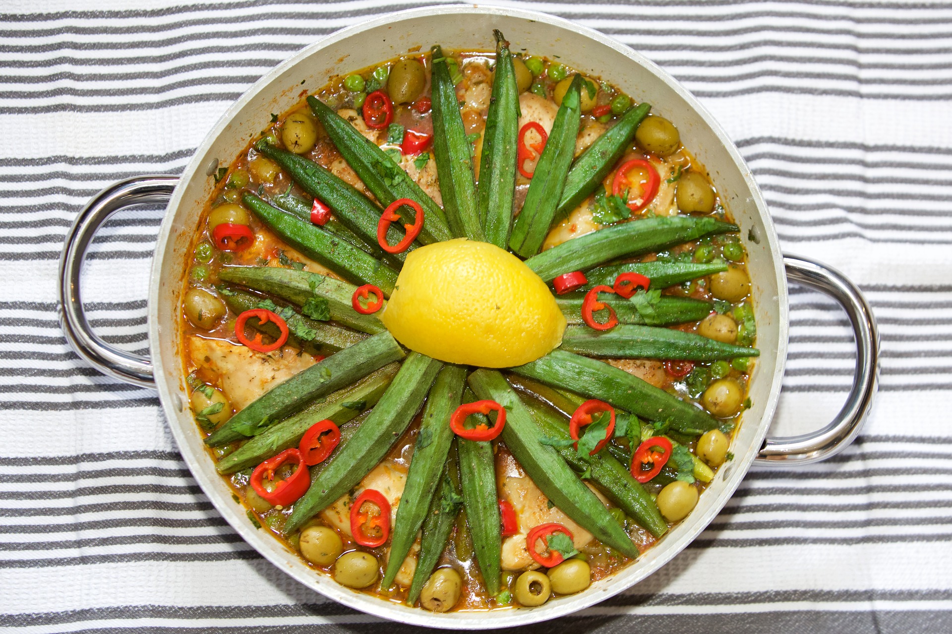 Okra Dish, Cooked Okra, okra facts