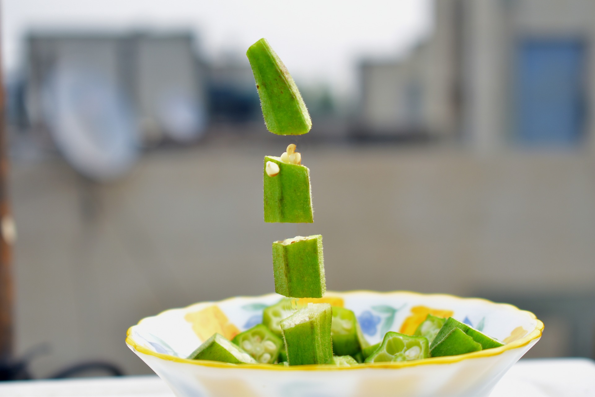 Sliced Okra, Okra Salad, Okra Uses