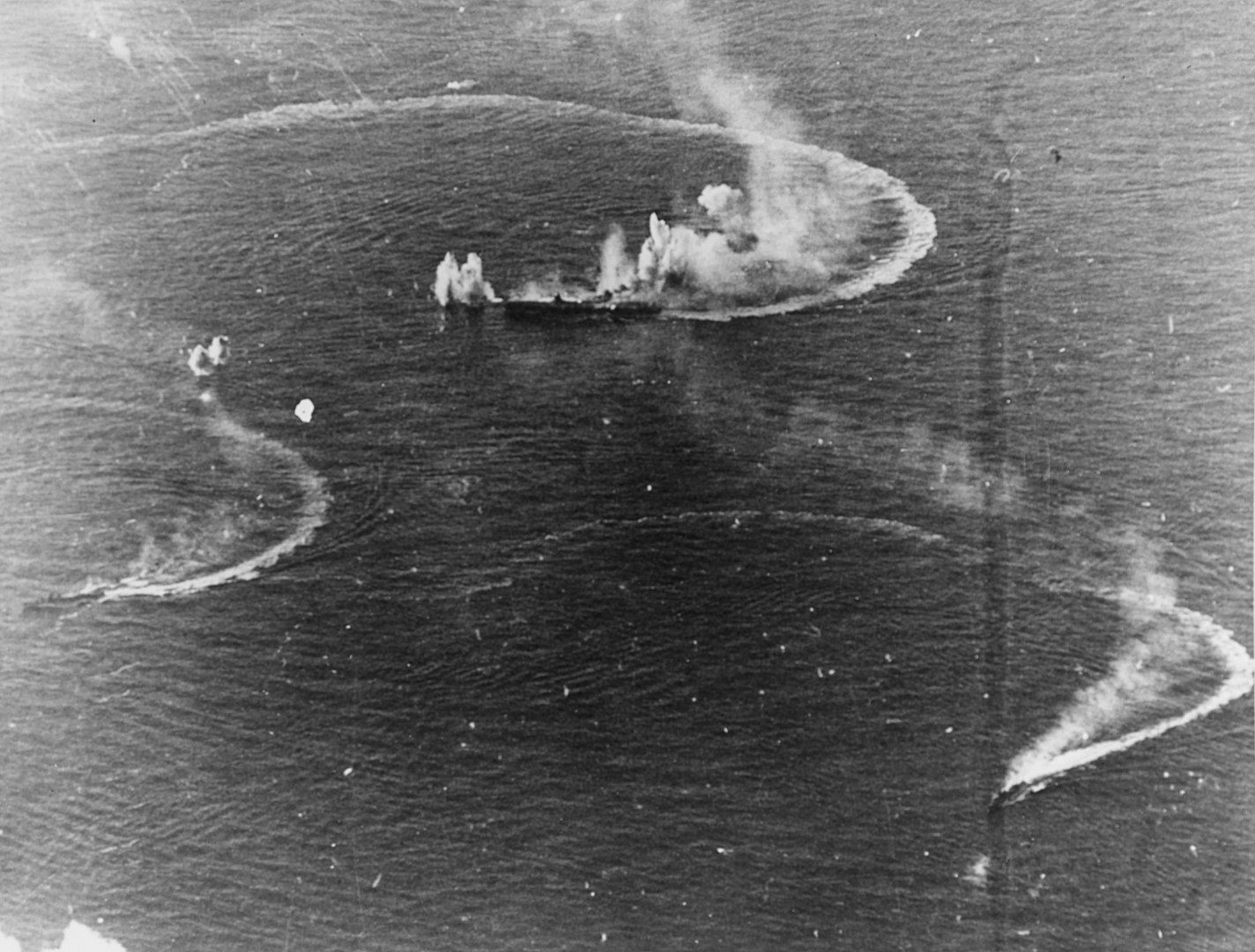 WW2 Facts, Japanese Carrier under Attack