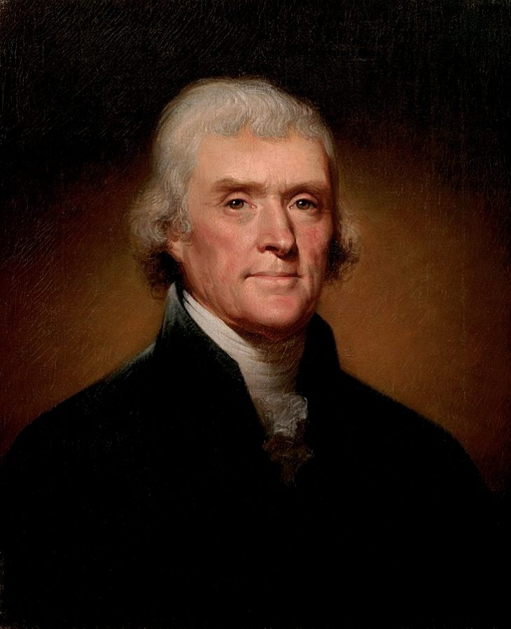 Thomas Jefferson, 3rd President of US