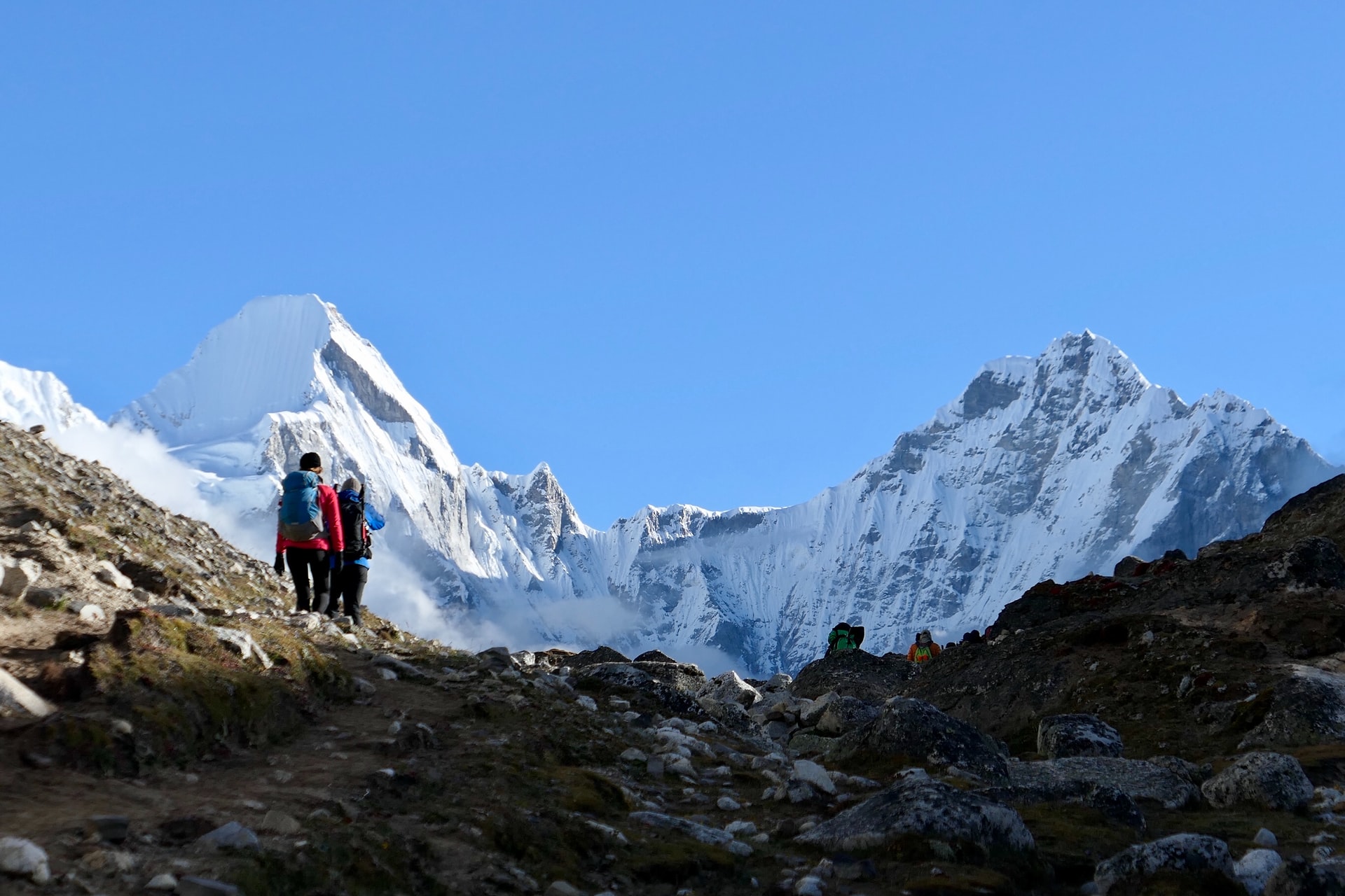 mountain climbing