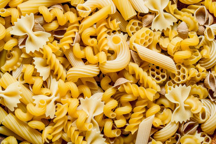 variety of pasta