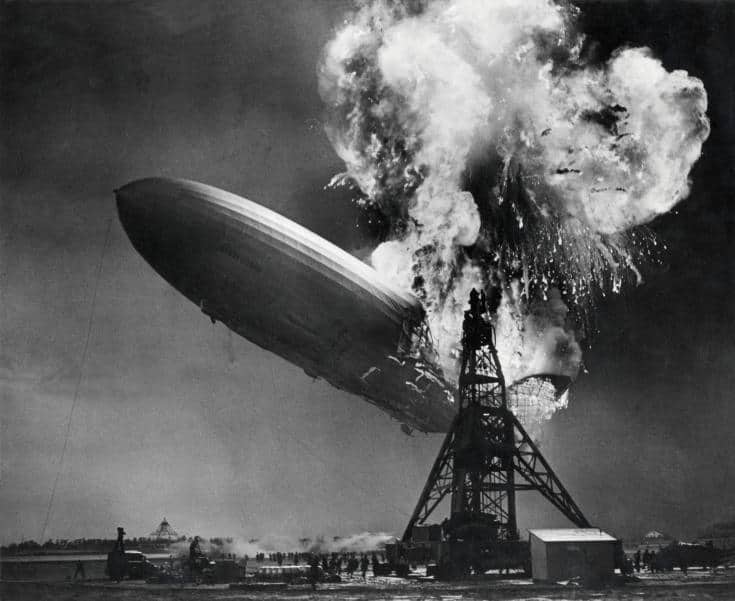 Hindenburg Disaster, Hydrogen Airship, Zeppelin