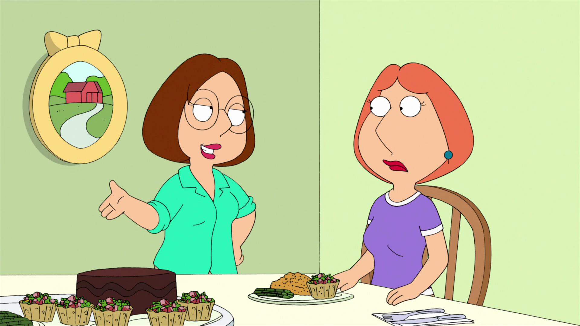 Meg Griffin With Lois Lesbian