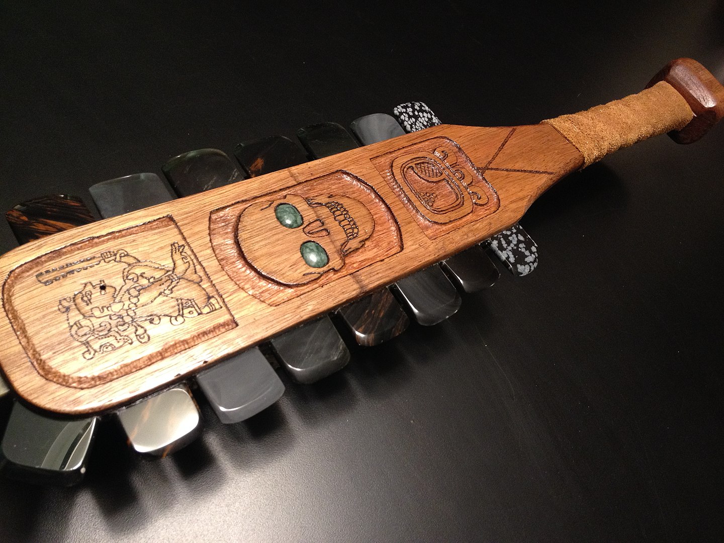 The Mayans Facts, Macuahuitl Modern Recreation