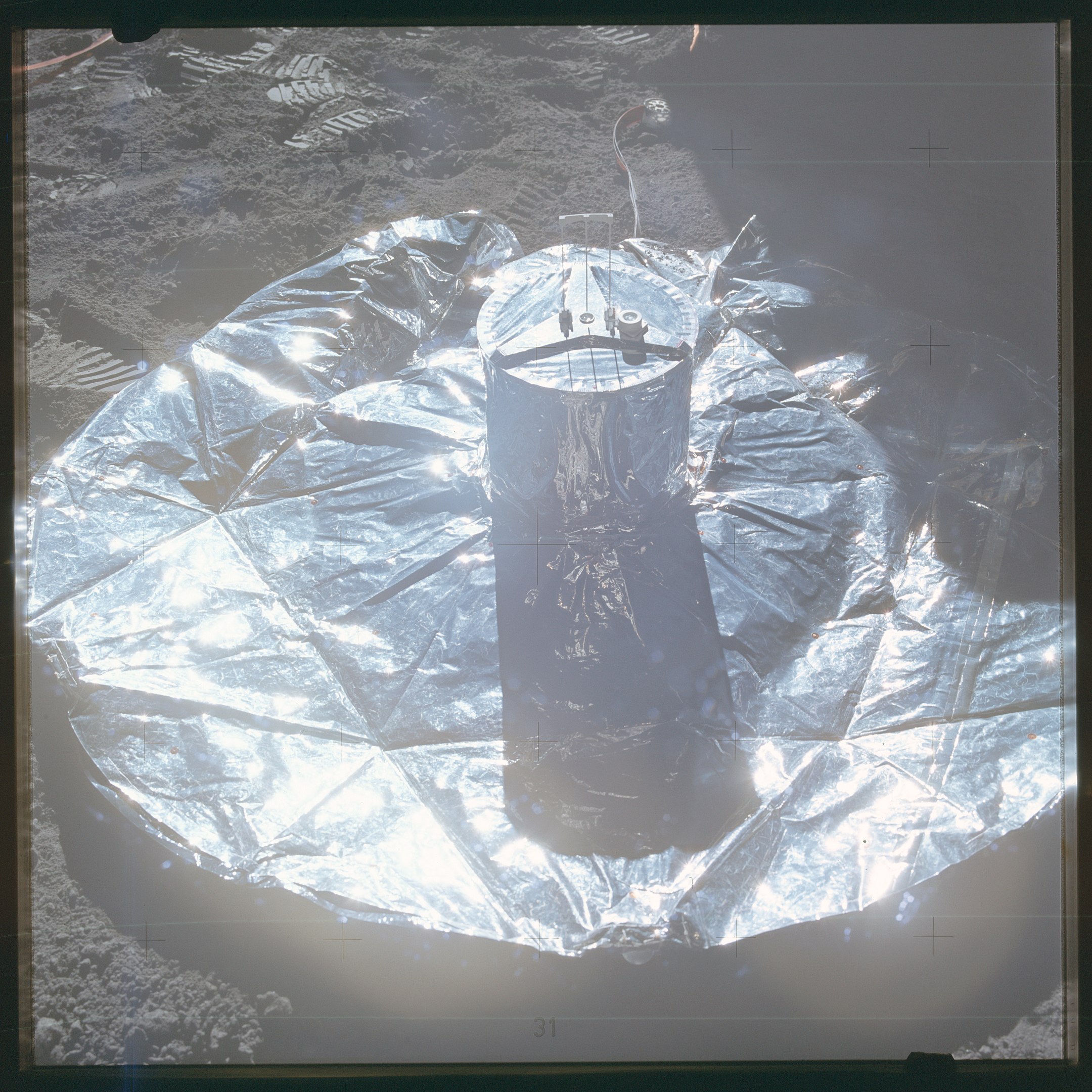 Earthquake Facts, Apollo Program Seismometer