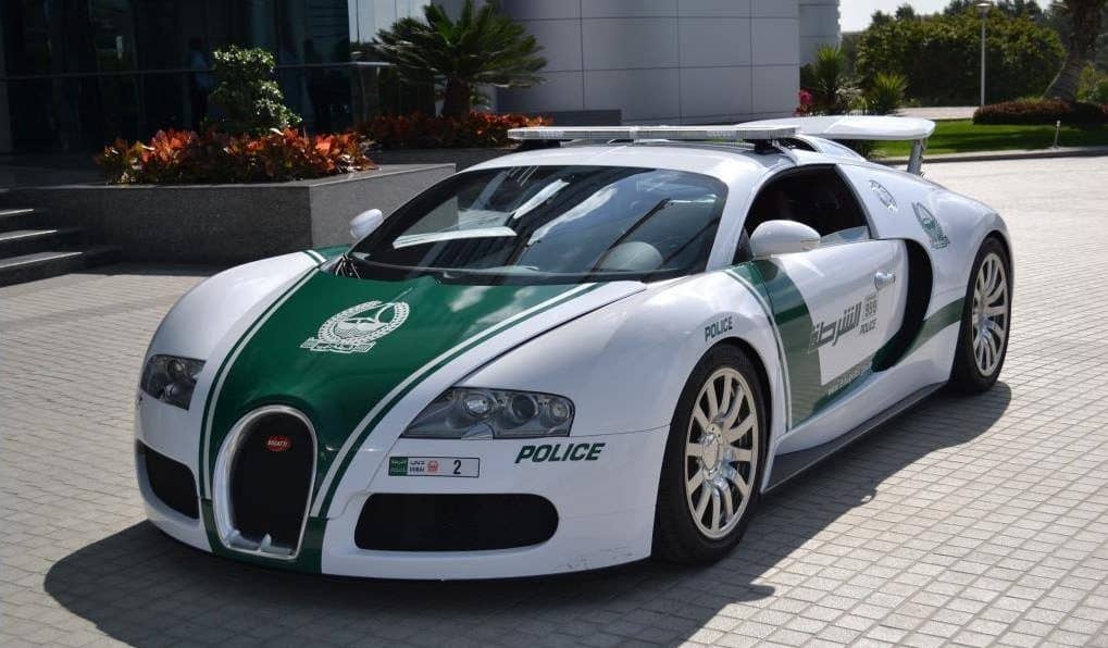 Bugatti Veyron, Dubai police car