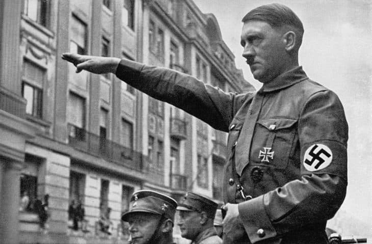 Adolf Hitler (1889 - 1945) in Munich in the spring of 1932.