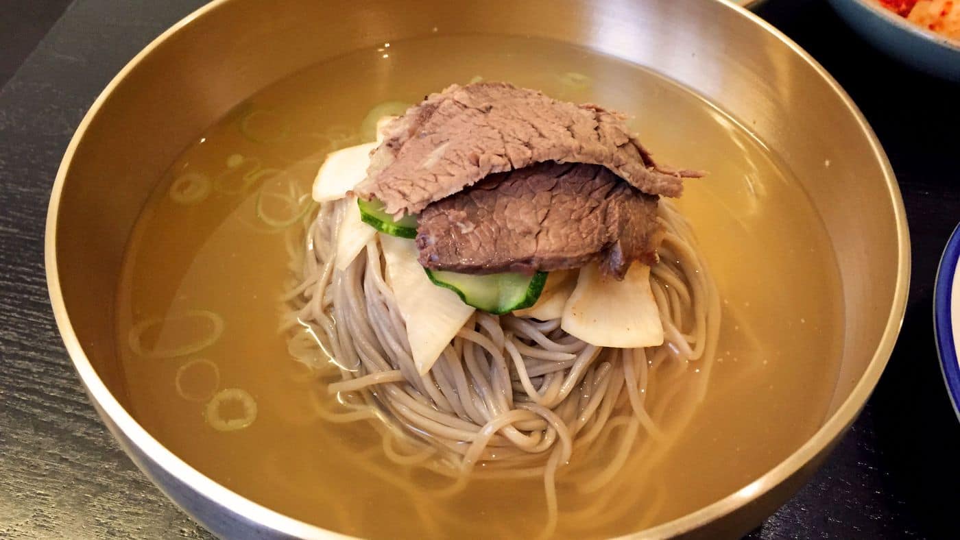 Pyongyang Naengmyon, North Korea cold noodles