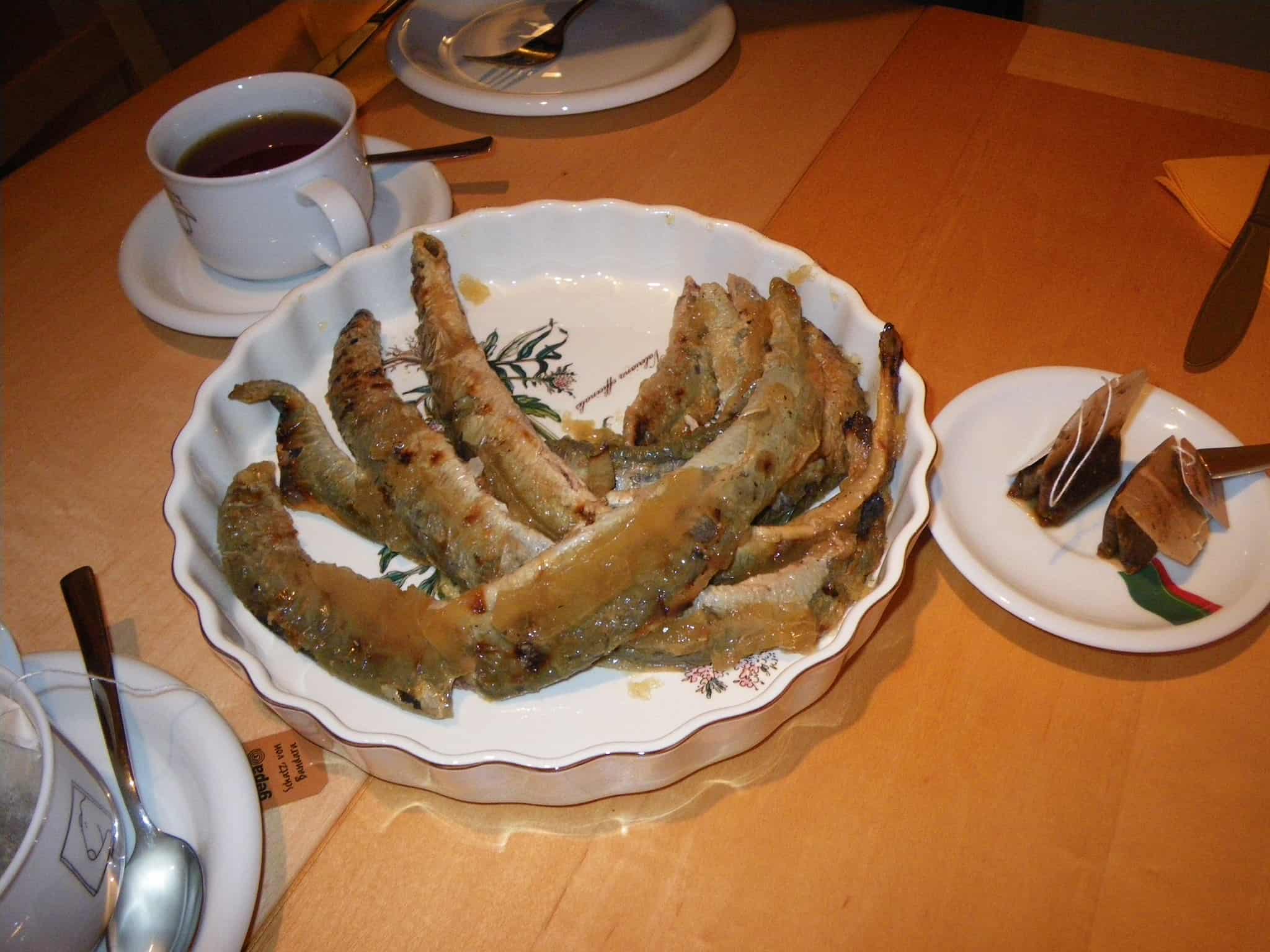 lamprey dish, lamprey as food