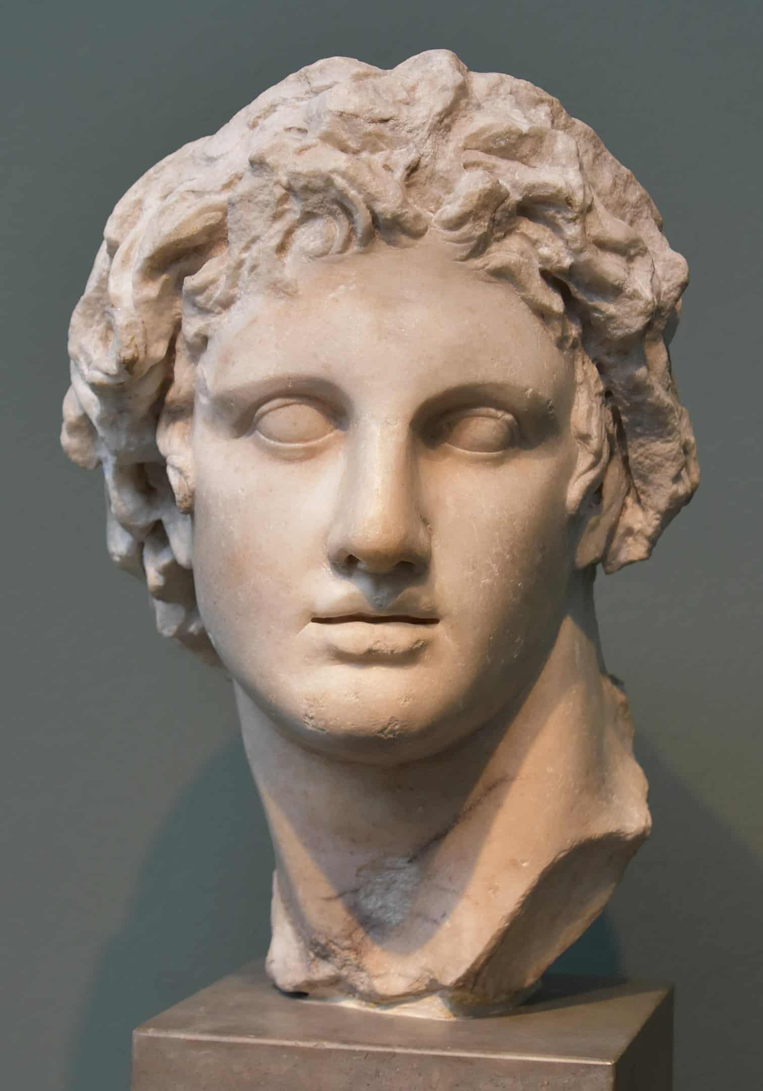 Julius Caesar Facts, Roman Bust of Alexander the Great