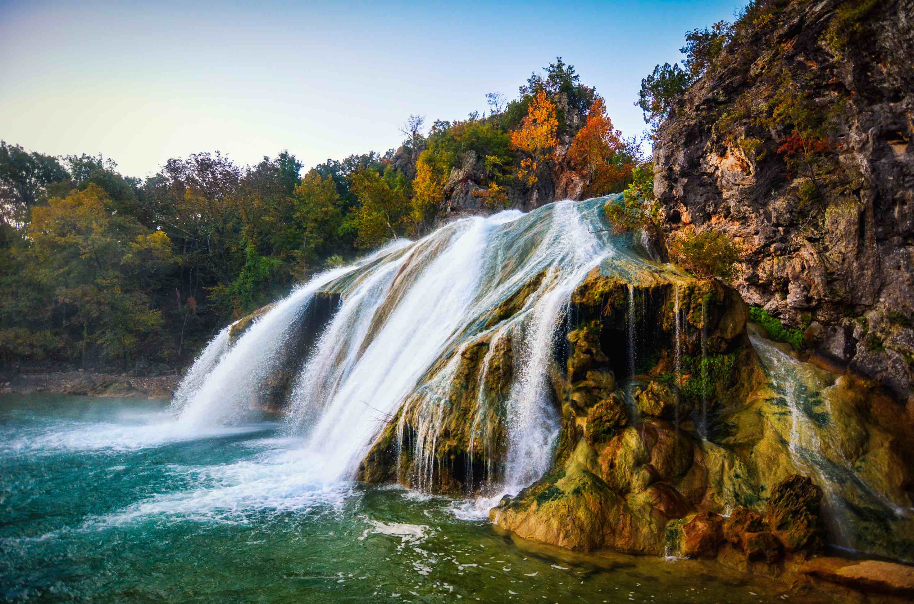 Turner Falls in Oklahoma