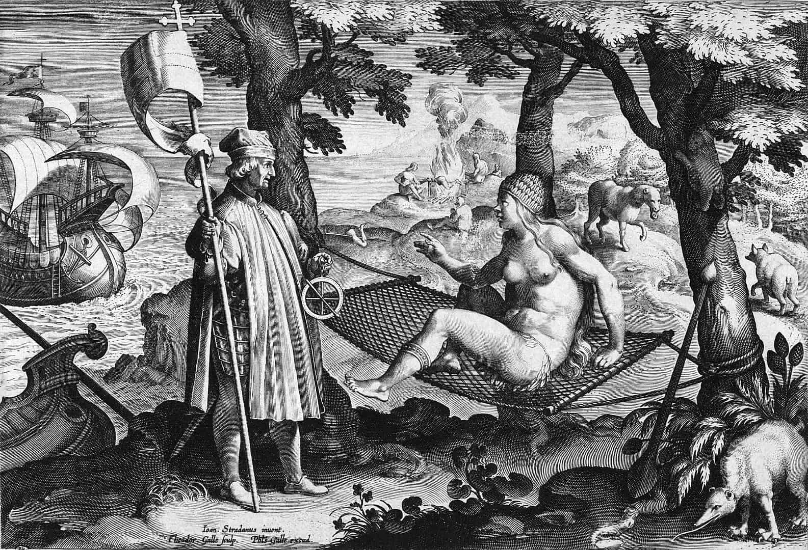 Amerigo Vespucci Facts, Vespucci Allegory