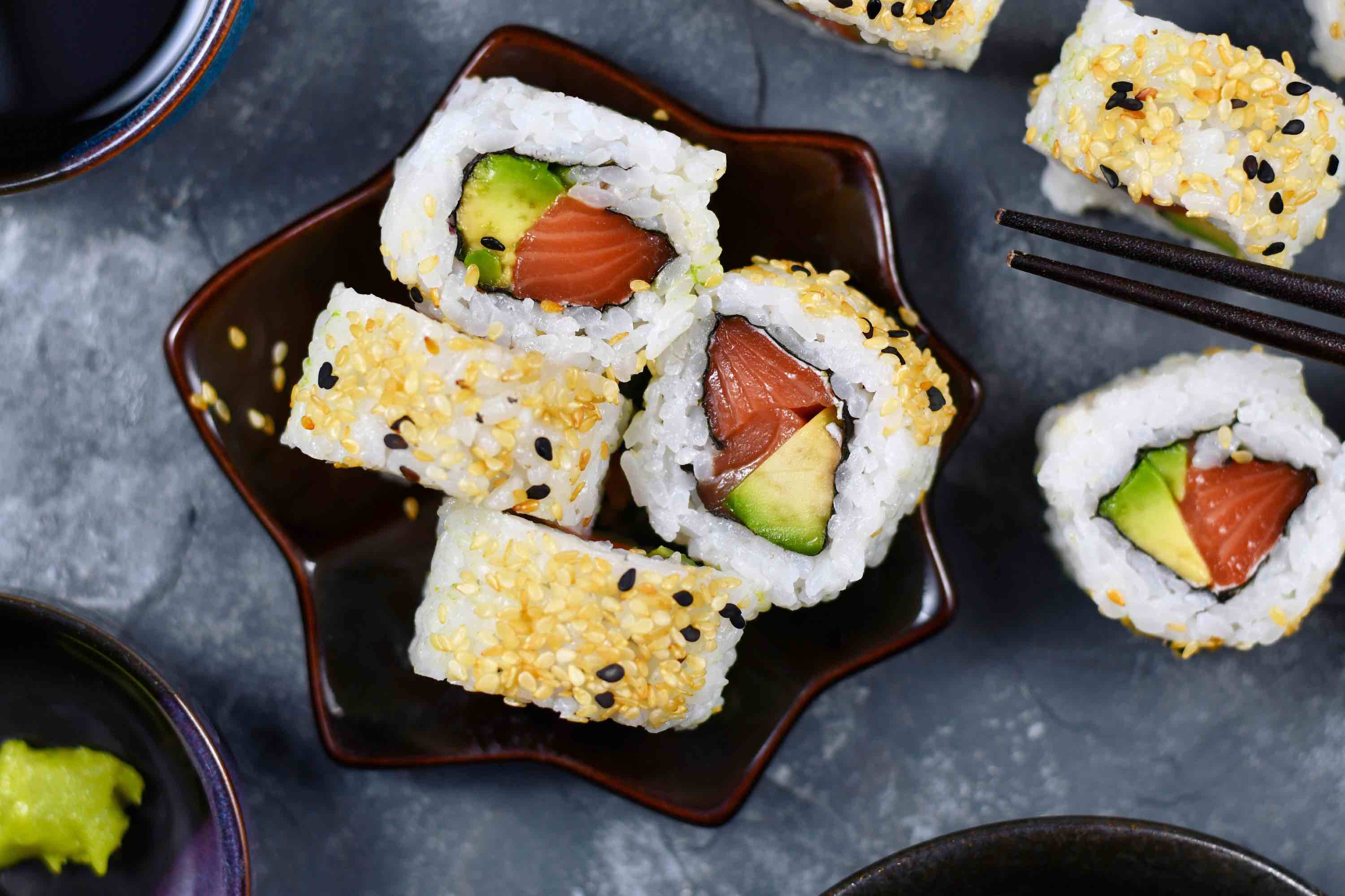 California Roll, types of sushi