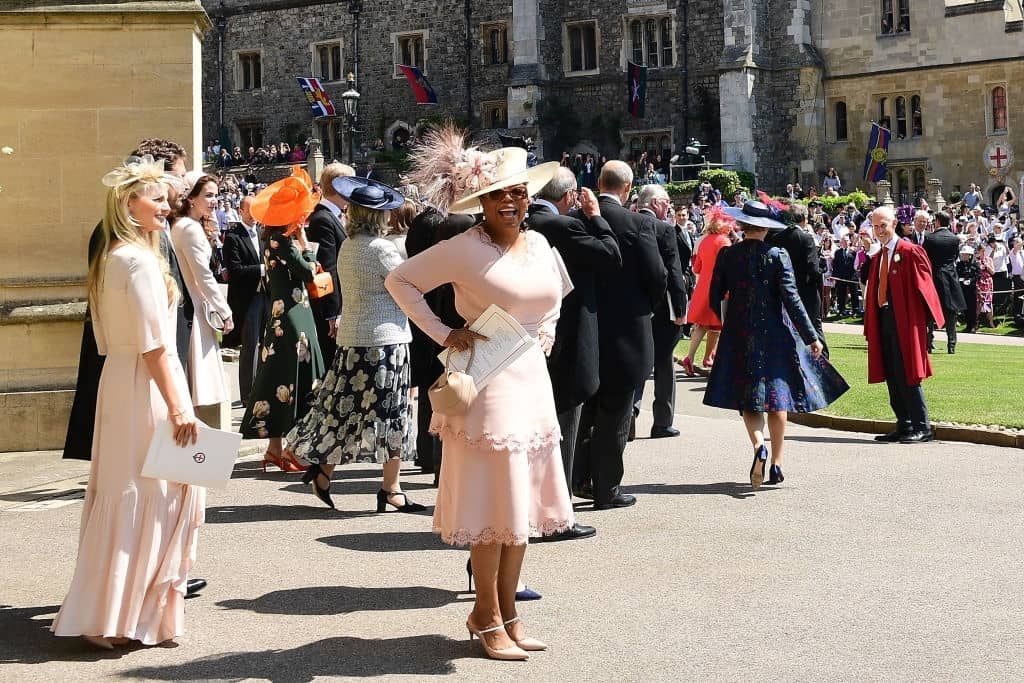 Oprah Winfrey at the Royal Wedding