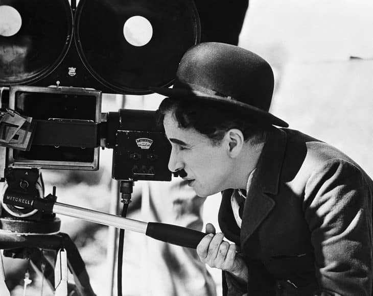 Charlie Chaplin, silent film stars