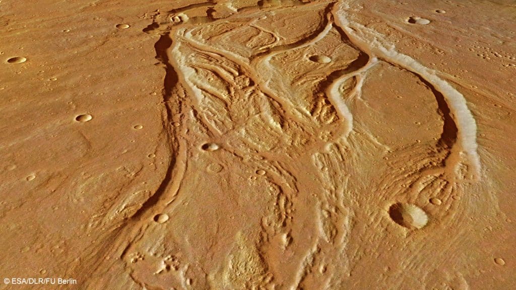 osuga valles in mars