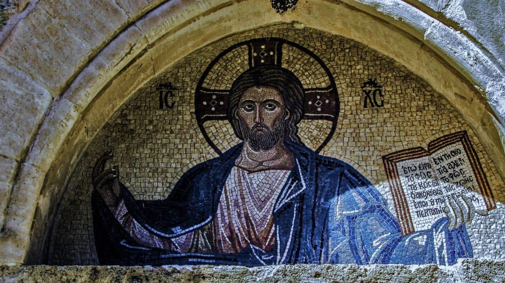halo, mosaic, son of God