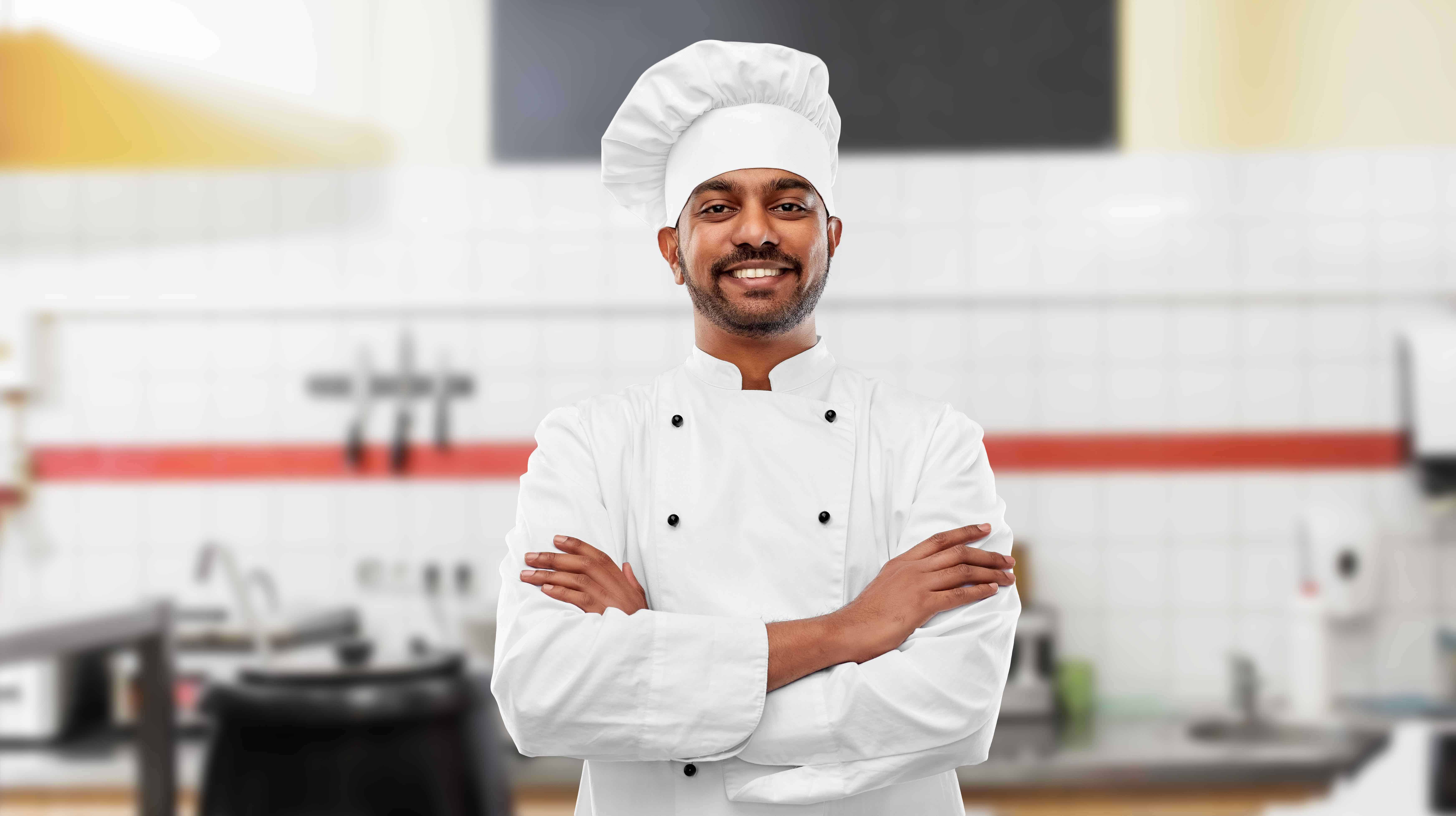 Men's Trilby Hat White Lightweight Kitchen Restaurant Catering Chefs Staff Cap