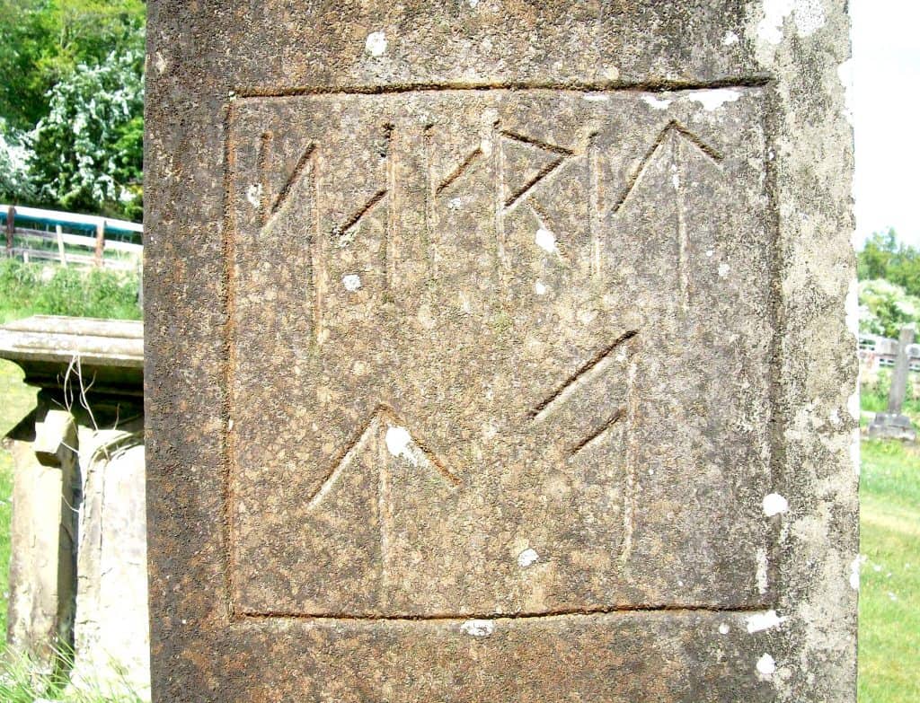 Runes found in Parkend, England