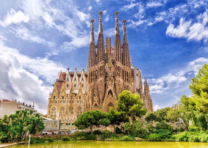 Sagrada Familia in Barcelona, barcelona facts