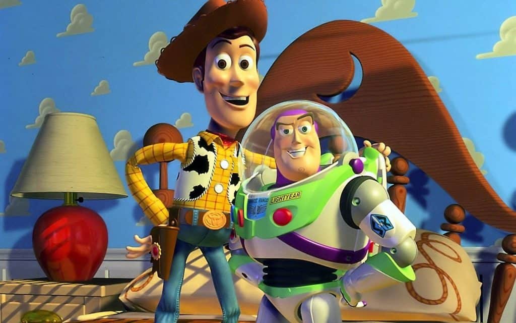 Woody and Buzz Lightyear